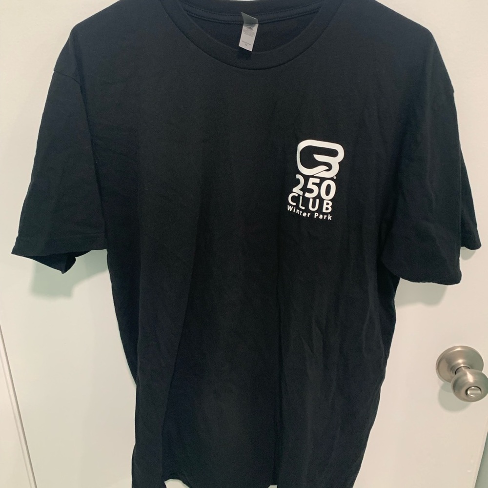 Black CycleBar 250 Ride Club TShirt